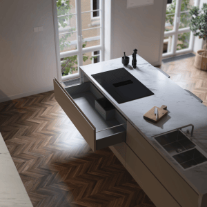 Варочная панель Asko Hihd854mm индукционная со встроенной вытяжкой