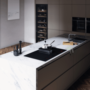 Варочная панель Asko Hihd854mm индукционная со встроенной вытяжкой