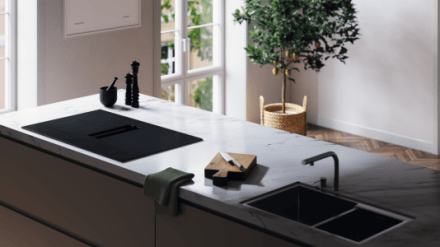 Варочная панель Asko Hihd854mm индукционная со встроенной вытяжкой