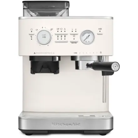 Полуавтоматическая эспрессо-машина KitchenAid фарфоровый белый 5KES6551EPL