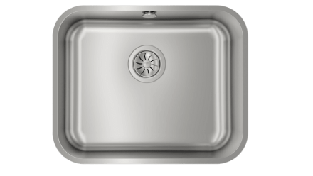 Мойка из нержавеющей стали с 1-ой чашей/ Подстольный монтаж