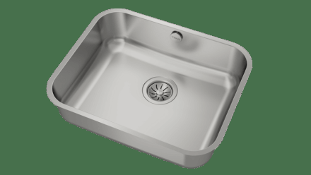 Мойка из нержавеющей стали с 1-ой чашей/ Подстольный монтаж