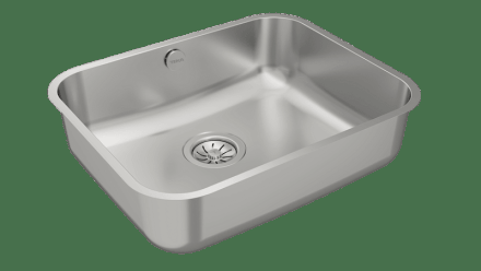 Мойка из нержавеющей стали с 1-ой чашей/ Подстольный монтаж