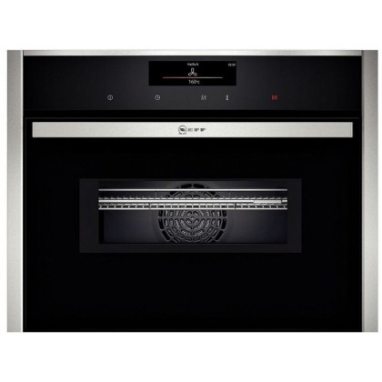 Духовой шкаф  Neff C18MT27N0, цвет серебристый