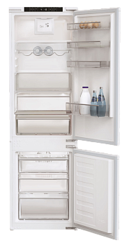 Холодильник Kuppersbusch FKGF 8860.0i встраиваемый, с нижней морозильной камерой, цвет белый