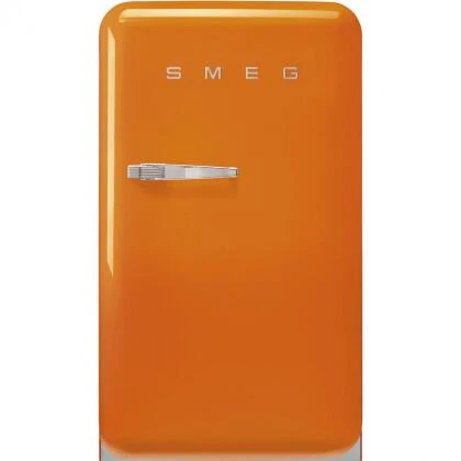Однодверный холодильник Smeg fab10ror6 отдельностоящий , цвет оранжевый