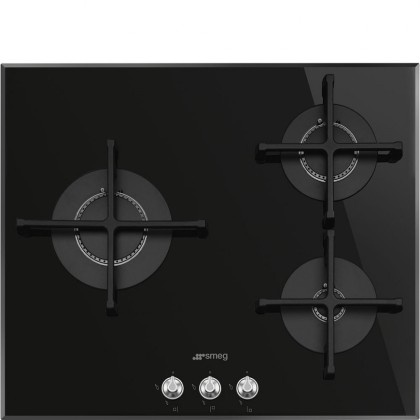 Варочная панель Smeg PV163 газовая, цвет черный