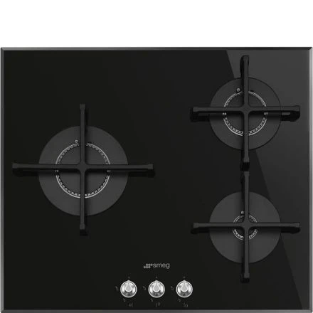 Варочная панель Smeg PV163 газовая, цвет черный
