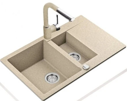 Кухонная мойка Teka Clivo 60 B-TQ Sandbeige