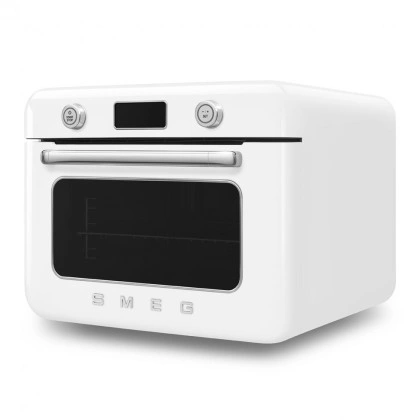 Мини печь Smeg cof01wheuCof01wheu с паром  и функцией "аэрогриль", цвет белый