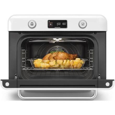 Мини печь с паром Smeg COF01WHEU