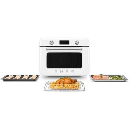 Мини печь с паром Smeg COF01WHEU