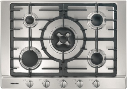 Варочная панель Miele KM 2034 газовая, цвет нержавеющая сталь