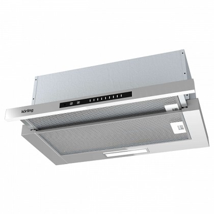 Вытяжка Korting Khp 6975 x с выдвижным экраном, цвет нержавеющая сталь