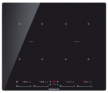 Варочная панель Kuppersbusch KI 6870.0 SR индукционная , цвет черное стекло
