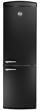 Холодильник Kuppersbusch FKG 6875.0 S-02 отдельностоящий с нижней морозильной камерой, цвет черный