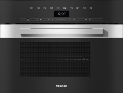 Пароварка с свч Miele DGM7440 CLST, цвет нержавеющая сталь