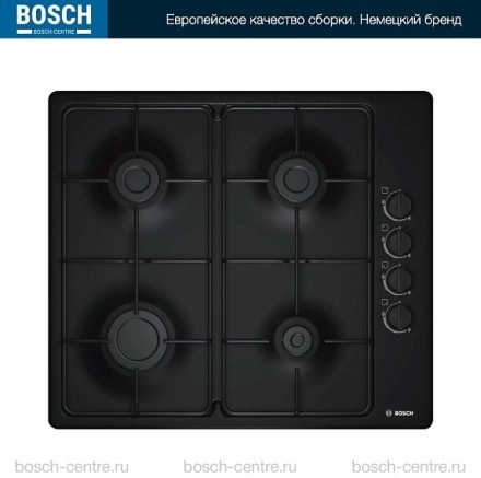 Газовая варочная панель Bosch PBP6C6B82Q