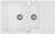 Кухонная мойка Teka Clivo 60 B-TQ White