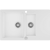 Кухонная мойка Teka Clivo 60 B-TQ White