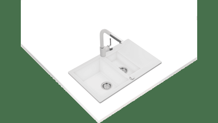 Кухонная мойка Teka Clivo 60 B-TQ White