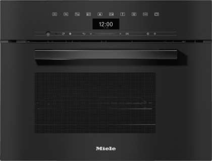 Пароварка с свч Miele DGM7440 OBSW, цвет черный