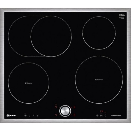 Варочная поверхность Neff T46BT61N0K, цвет чёрный 