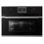Духовой шкаф Kuppersbusch CBM 6330.0 S1 компактный, с микроволнами stainless steel, цвет черное стекло