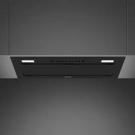 Вытяжка Smeg ksg6p4mb встраиваемая , цвет черный матовый