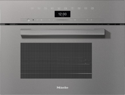 Пароварка с свч Miele DGM7440 GRGR, цвет серый