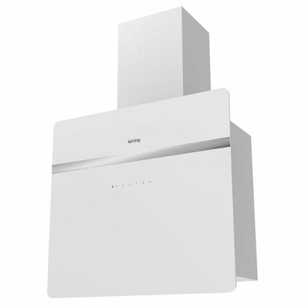 Вытяжка Korting Khc 69131 gxw вертикальная, цвет белый