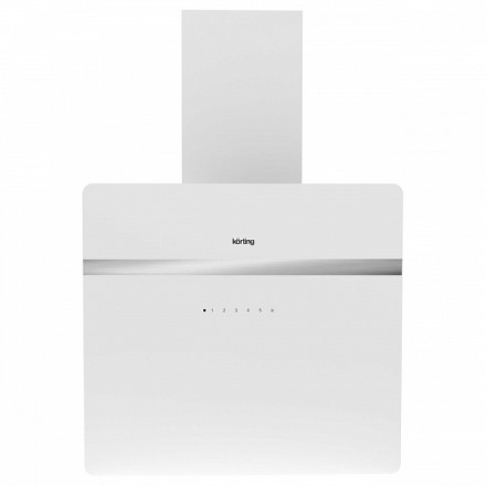 Вытяжка Korting Khc 69131 gxw вертикальная, цвет белый