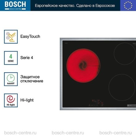 Электрическая варочная панель Bosch PKM645BB2E