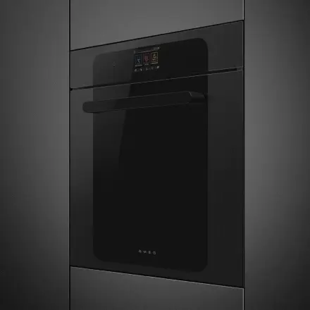 Духовой шкаф Smeg SO6204APB с паром и микроволнамиДуховой шкаф Smeg SO6204APB с паром и микроволнами