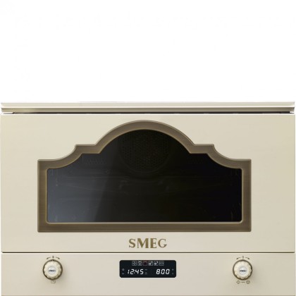 Микроволновая печь Smeg MP722PO, цвет кремовый