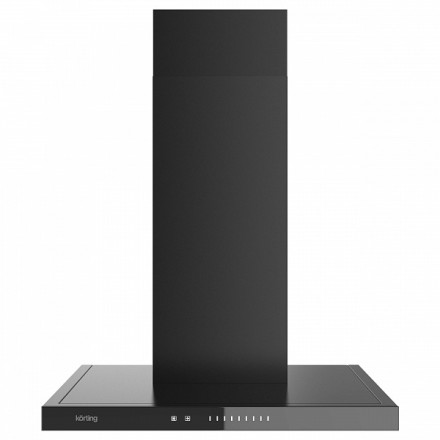 Вытяжка Korting Khc 6989 gn купольная, цвет черное стекло