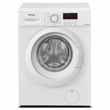Стиральная машина Korting KWM 40B1060 узкая, цвет белый