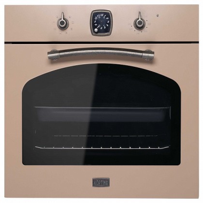 Духовой шкаф Korting OKB 481 CRSK, цвет кашемир; цвет ручек - состаренное серебро