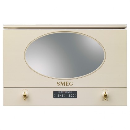 Микроволновая печь Smeg MP822NPO, цвет кремовый