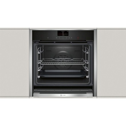 Духовой шкаф  Neff B57CS24H0, цвет серебристый