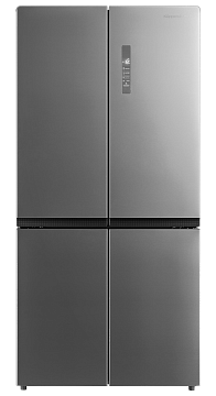 Холодильник Kuppersbusch FKG 9650.0 E-02 side-by-side отдельностоящий, с морозильной камерой , цвет нержавеющая сталь