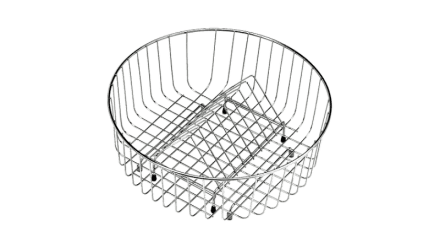 Корзина для посуды из нержавеющей стали