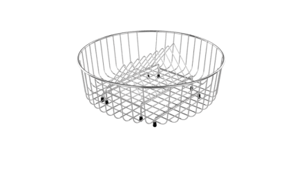 Корзина для посуды из нержавеющей стали