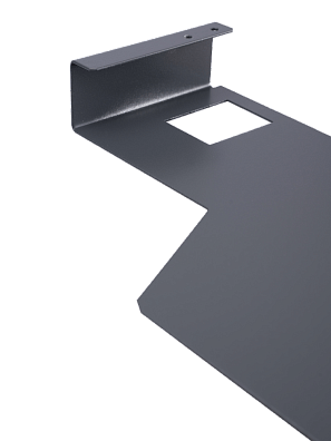 Монтажный комплект Kuppersbusch 51028 без выдвижной полки, цвет антрацит