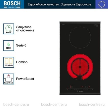Электрическая варочная панель Bosch PKF375FP2E