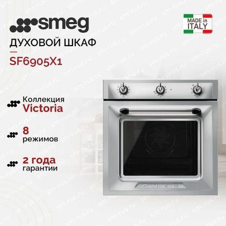 Духовой шкаф Smeg SF6905X1